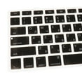 thumbnail image 6 of Flexible Washable Russian Keypad Sticker Keyboard Film For Computers Black, 6 of 8