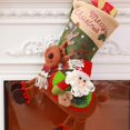 thumbnail image 7 of Christmas Stockings 16.5In Large Santa/Snowman Riding Deer Xmas Stockings Decorations Hanging Christmas Tree Decor for Family Holiday Xmas Decor, 7 of 7