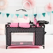 Baby Dolls Multi Bed, Black, Pink, Hearts