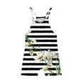 thumbnail image 5 of FAHXNVB Girls Cami Romper Sleeveless Cute Graphic Print Jumpsuit Short with Pockets One Piece Summer Casual Fashion Clothes 5-14 Years, 5 of 7
