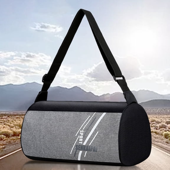 Gym Bag for Men and Women, Water-Resistant Lightweight Sports Bag, Training Duffle Bag for Travel, 15-Inch Medium Fitness Hand Luggage for Gym and Outdoor