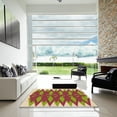 thumbnail image 7 of Ahgly Company Machine Washable Indoor Rectangle Transitional Crimson Red Area Rugs, 8' x 12', 7 of 7