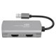 thumbnail image 1 of Captura de vídeo y audio HD HDMI a HDMI 4K USB2.0 1080P Tarjeta de transmisión en vivo para juegos Gris plateado 231, 1 of 14