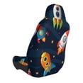 thumbnail image 2 of Fotbe Spaceships and Stars Funda para Asiento de Auto con Estampado – Impermeable y Antisudor – Ajuste Universal, Lavable a Máquina, Antideslizante (1 Pieza), 2 of 5