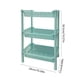 thumbnail image 3 of Estante De Almacenamiento De Plástico Estante de almacenamiento azul de tres niveles para baño, cocina y sala de estar, estante de escritorio de 3 capas (1 unidad) JASKFLY, 3 of 8