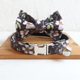 thumbnail image 5 of Collar para perros con arnés con hebilla - flores rosas con filamentos, 5 of 5