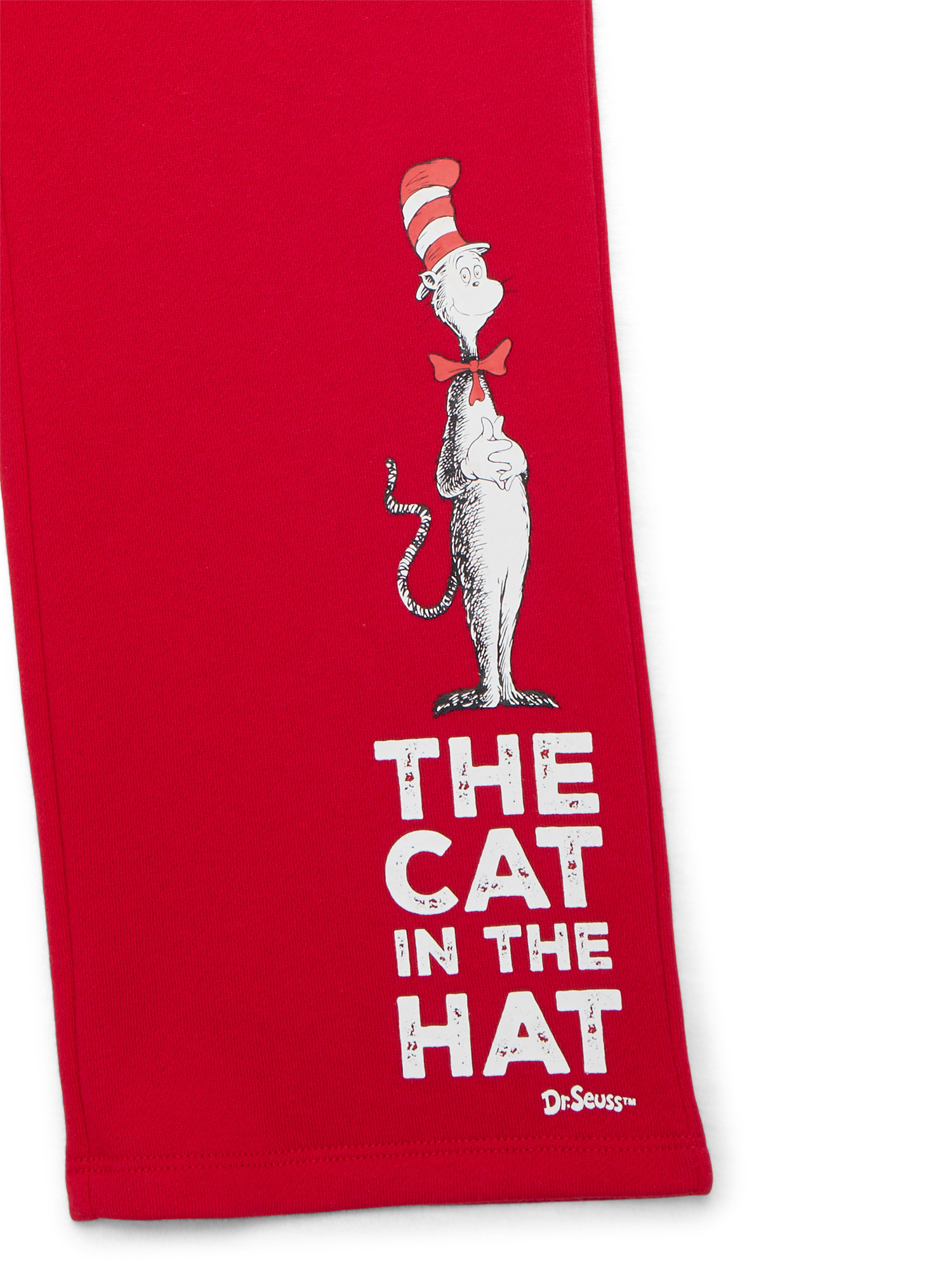 Dr. Seuss Girls and Big Girls Cat in the Hat Graphic Sweatpants, Sizes 4-16