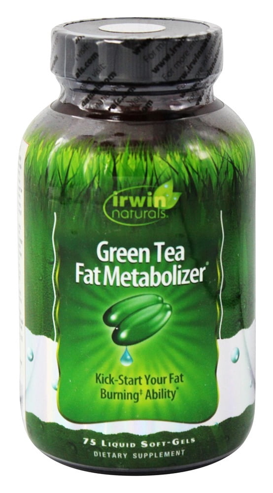 Irwin Naturals - Green Tea Fat Metabolizer - 75 Softgels ...