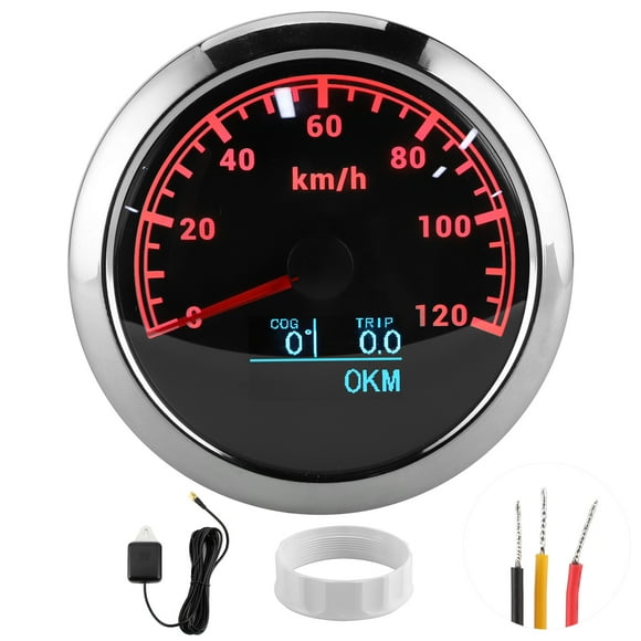 Speedometer,85mm GPS Speedometer Odometer GPS Gauge GPS Speedometer Built for Precision