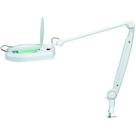 Lumapro MagnifierLight,Articulating,AR 35in,WH 10C907