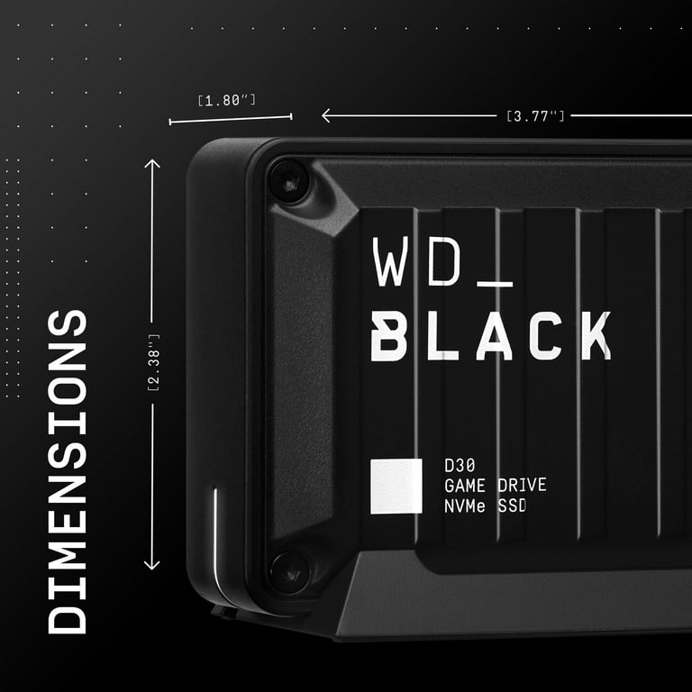 WD_Black 1TB D30 Game Drive SSD - WDBATL0010BBK-WEWM