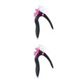 thumbnail image 2 of Cortaúñas postizas Seitruly 2Conjunto Negro y rojo rosa, 2 of 6