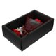 thumbnail image 2 of Simulation Flower Rose Soap Bouquet Interior Decoration Synthetic Material Red 27.5x16x9cm Gift 1 Set, 2 of 3