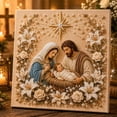 thumbnail image 4 of DIY Jesus Pearl Art Kit 3D Bead Painting Relaxing Craft for Adults, Christian Stress Relief Activity Faith Home Decor, 12×12in, 4 of 7