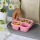 thumbnail image 5 of Lonchera Bento HWRETIE con 3 compartimentos,contenedor de bocadillos de paja de trigo,lonchera reutilizable para niños y adultos, 5 of 6