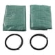 thumbnail image 1 of Bolsas de recolección de hojas, 2 bolsas para desechos de jardín, sacos de desechos de jardín, sacos de jardín reutilizables, mejoran su experiencia, 1 of 8