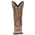 thumbnail image 5 of Durango Womens Dream Catcher Distressed Square Toe Cowboy  Mid Calf Boots, 5 of 7