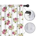 thumbnail image 4 of Pioneer Flower Floral Print Pattern Teens Curtains,Teens Insulated Curtains Set Of 2,Bedroom Essentials,Toddler Room Decor 42"x84", 4 of 5