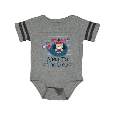 

Inktastic New to the Crew Baby Boy Gift Baby Boy Bodysuit