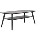 thumbnail image 4 of SAFAVIEH Karou Modern 2 Tier Wood Coffee Table, Black, 4 of 10