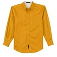 thumbnail image 5 of Port Authority Extended Size Long Sleeve Easy Care Shirt-7XL (Athletic Gold/Light Stone), 5 of 6