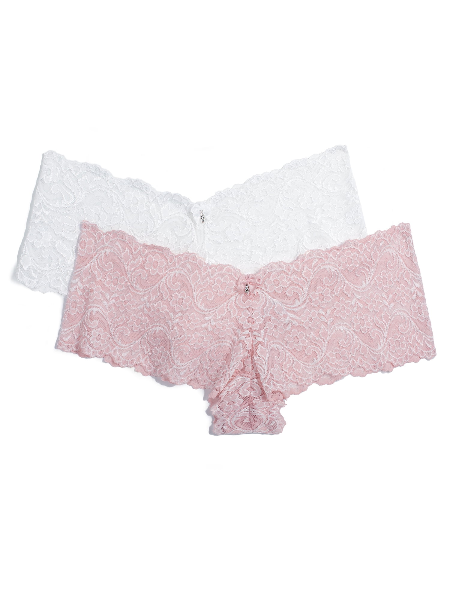 Smart & Sexy Smart & Sexy Women's Lace Boyleg Panty 2 Pack, Style