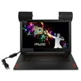 thumbnail image 3 of fastboy Portable USB Stereo Speaker Notebook Laptop Computer PC Screen Clip-on Music Player Black, 3 of 8