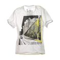 thumbnail image 1 of Camiseta gráfica Calvin Klein para hombre, Cuello redondo, color blanco, extragrande, 1 of 2