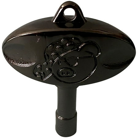 DrumKeyShop Pork Pie Drum Company Signature Drum Key - Black Nickel