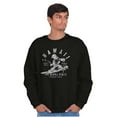 thumbnail image 5 of Popeye Surfing in Hawaii Aloha State Sweatshirt for Men or Women Brisco Brands S, 5 of 6