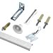 thumbnail image 1 of Kit de Rails et de Quincaillerie pour Porte Pliante de 48 Po - pour 4 Portes à Panneaux, 1 of 1