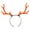 Orange, variant on Christmas Headband Christmas Head Topper for Women Girls Beach Anniversaries Red