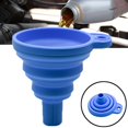 thumbnail image 2 of Embudo de silicona Universal para motor de coche, embudo para lavar líquido, cambio de fluido, plegable, portátil, para cambio de aceite de motor de gasolina, 2 of 4