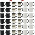 thumbnail image 3 of 15oz Color Changeable Sublimation Mug Black, Packed in White Box, Case of 24, 3 of 4