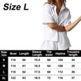 thumbnail image 2 of Conjunto de pantalones cortos de cintura alta con camisa abotonada de media manga de chándal de dos piezas informal de verano para mujer Zhivalor BST3001556-3, 2 of 5