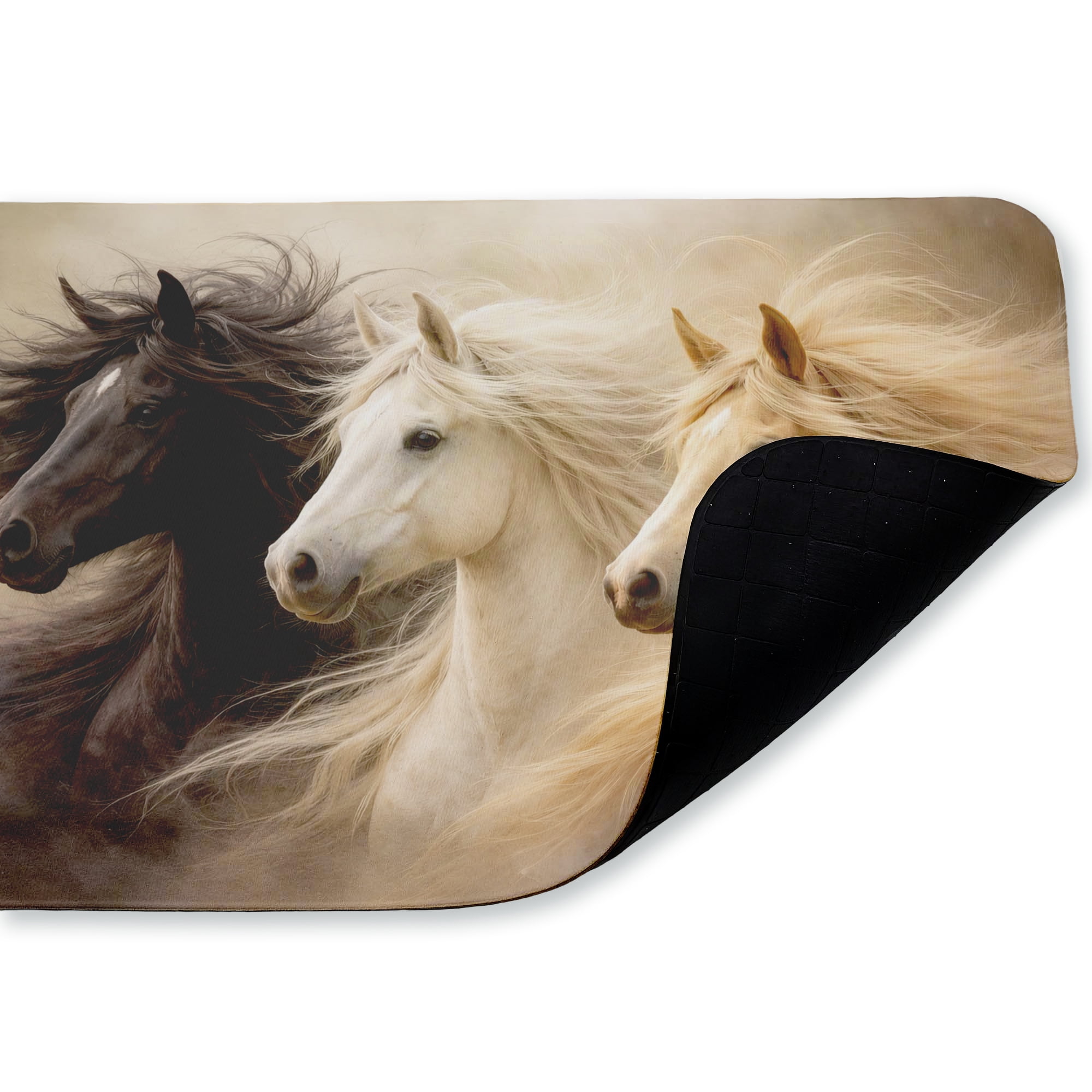 Stupell Industries Untamed Spirits Horse Trio Printed Anti-Fatigue Floor Mat, design by Tina LeCour