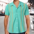 thumbnail image 4 of Gibobby Playera Polo Hombre Playeras Tipo Polo para Hombre Casuales Moda Camiseta Manga Corta Slim Fit de Caballero(Azul claro,M), 4 of 5
