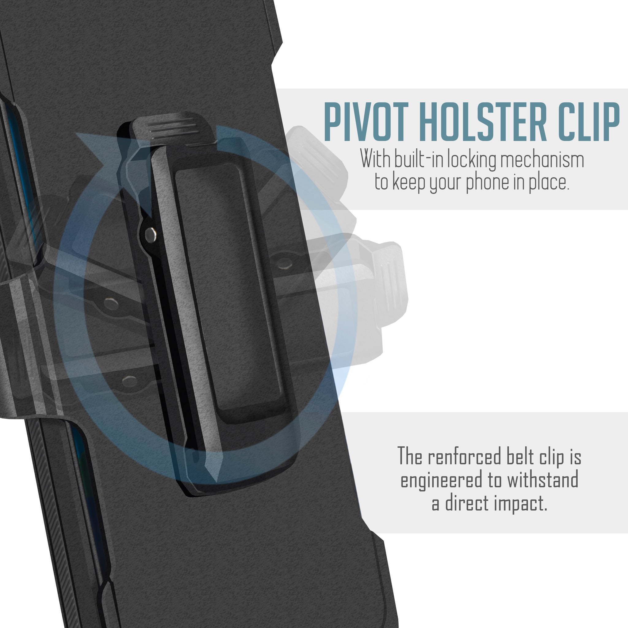 For Google Pixel 7/7 Pro Phone Case Belt Clip Holster Fits Defender Series  Clip