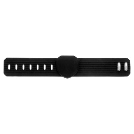 Uxcell Magnetic Cigarette Holder for Golf Cart Adjustable Silicone Cigarette Band Clip Accessories Fit 38-60 Rings & 1Pcs & Black-Fitting For(Golf Carts/Fishing Rods/Boats/Gifts)