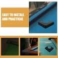 thumbnail image 3 of COOPHYA 2PCS Pool Table Corners Replacement Corner Plate Black ABS for Game Room Enthusiasts, 3 of 8