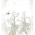 thumbnail image 3 of Ambesonne Dragonfly Duvet Cover Set, Nature Branches Lake, 2-Calking, Cream Pearl, 3 of 7