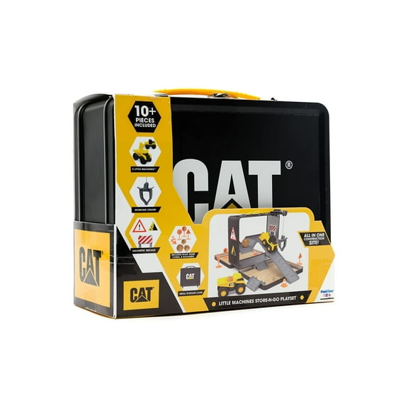 CAT - Little Machines Store N Go Playset