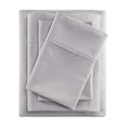 thumbnail image 2 of Beautyrest 600 Thread Count Grey Cooling Cotton Blend 4 PC Sheet Set, King, 2 of 11