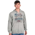 thumbnail image 4 of United States of America Motto Hoodie Sweatshirt Women Men Brisco Brands X, 4 of 6