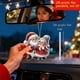 thumbnail image 5 of Decoraciones de Navidad para el Hogar Pareja de Papá Noel 2D Acrílico Coche Llavero Colgante Decoración de Vacaciones Accesorios Decoración de Papá Noel, 5 of 9