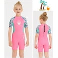 thumbnail image 3 of Combinaison de Plongée 2,5 mm Néoprène Durable Manches Courtes Short Enfants Combinaisons de Plongée Combinaison Surf Sensation Fraîche Combinaisons Roses m, 3 of 8