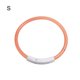 thumbnail image 5 of PETS COLLAR LED LIGHTING Suministros para mascotas Ajustable USB Carga Luminosa Pérdida Luminosa Accidentes Collars de Luz Safety para al aire libre Pequeño Naranja Inevent HA010373-22, 5 of 6