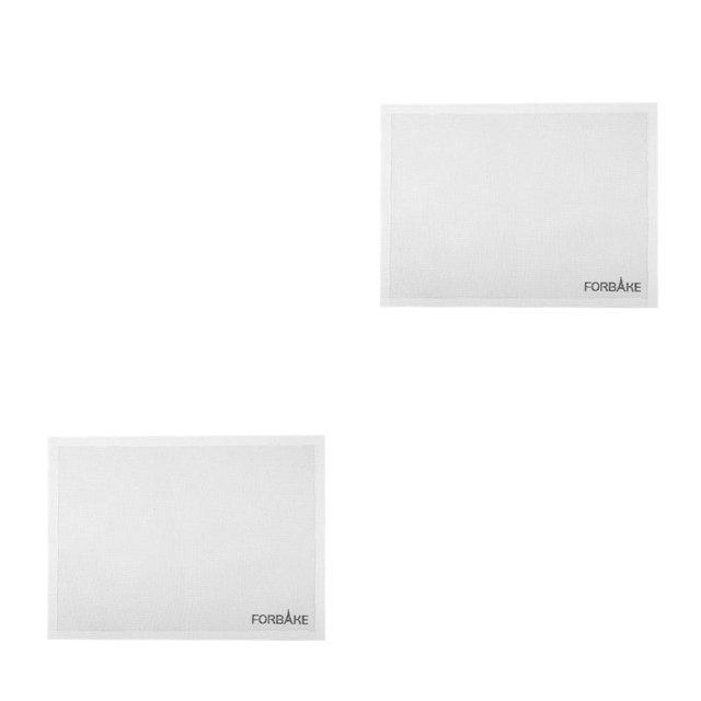 Injueey Alfombrilla para hornear perforada Hoja para galletas Revestimiento inferior Almohadilla para pan Utensilios esenciales de cocina Suministros Blanco L 2piezas Injueey CBP159444