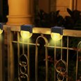 thumbnail image 4 of Coofit 4PCS LED Step Light Windproof Waterproof Fence Lamp Yard Step Light for Outdoor, 4 of 10