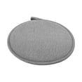 thumbnail image 2 of Cojín de silla, cojín de meditación, cojín de taburete, cojín de asiento para oficina, sofá, Gris claro, 2 of 8